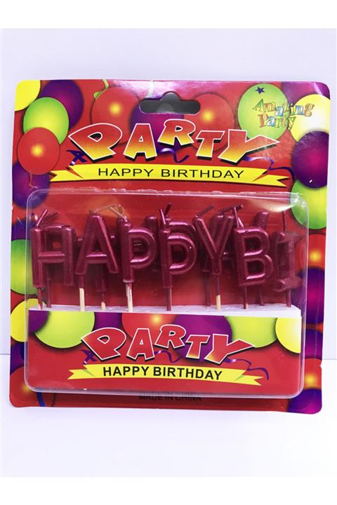 OZCMAX Happy Birthday Mum Fuşya Renk