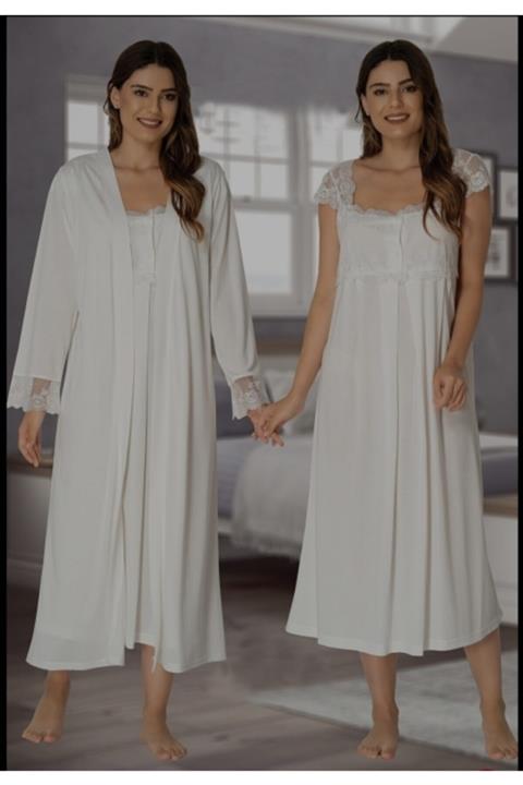 Effortt Kadın Ekru Lohusa Seti