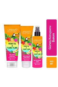 Urban Care Summer Edition Monoi Oil & Ylang Ylang  3'lü Set