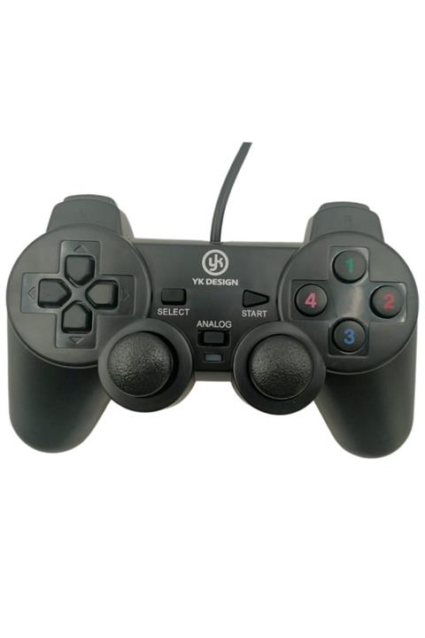 RiverWorld Pc Uyumlu  Çift Titreşimli Usb Kablolu Oyun Kolu