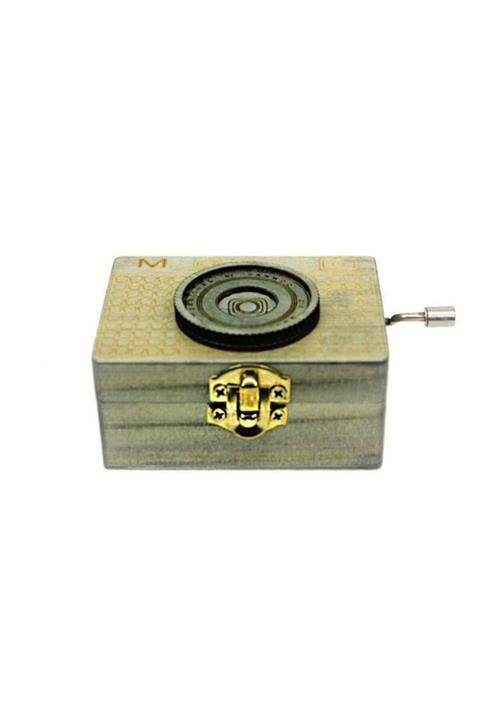 Berrinstore Müzik Kutusu Kamera Temalı Dekoratif