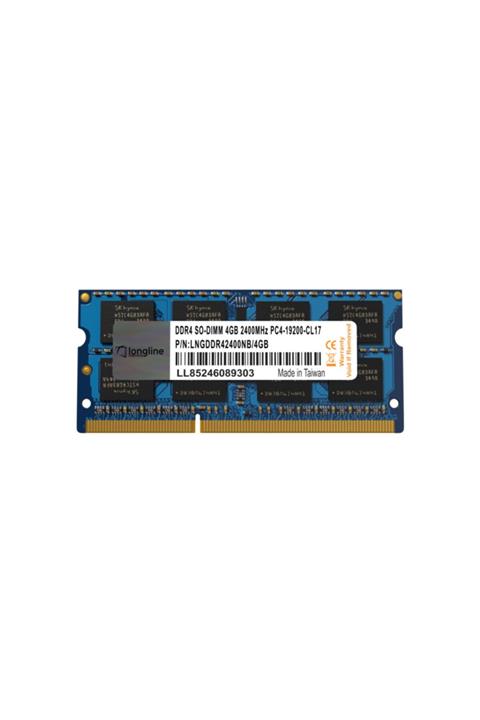 LONGLINE 4gb Ddr4 2400mhz Notebook Bellek Cl17 Pc4-19200 So-dımm Lngddr42400nb/4gb