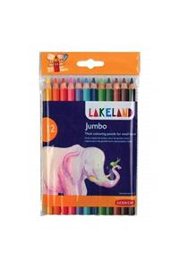 Derwent Lakeland Jumbo Kuru Boya 12 Renk