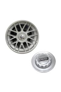 Oto Aksesuarcım Bbs Lemans Metal Jant Göbeği Kapağı Gri 15.5cm