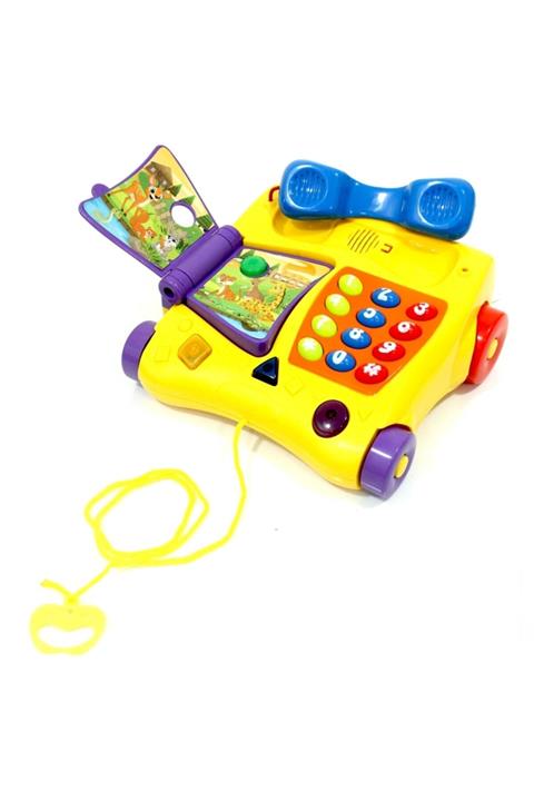 PRESTIJ Işıklı Ve Sesli Türkçe Eğitici Tekerlekli Telefon