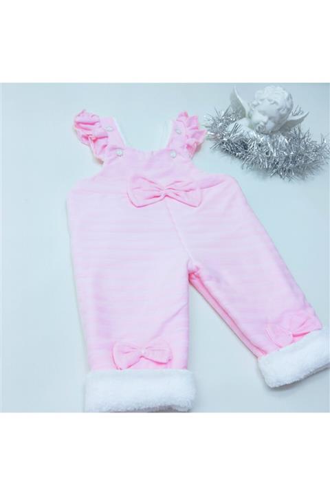 Million Baby Içi Peluş Kiz Bebek Tulum