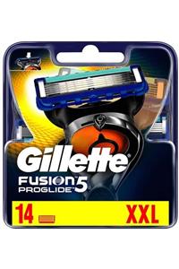 Gillette Fusion 5 Proglide Karton Paket 14'lü