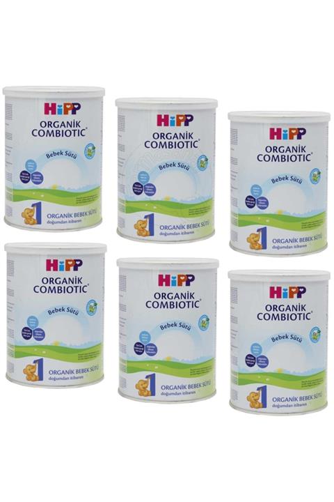 Hipp 1 Organik Combiotic Bebek Sütü 350 Gr 6 Adet