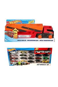 HOT WHEELS Mega Tır Ve 20’li Araba