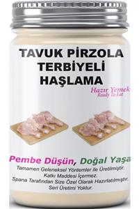 SPANA Tavuk Pirzola Terbiyeli Haşlama Ev Yapımı Katkısız 330gr