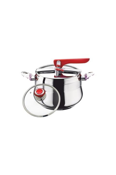 Lines Paslanmaz Çelik Düdüklü Tencere 6 Litre