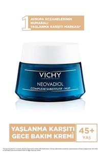 Vichy Neovadiol Sıkılaştırıcı Gece Bakım Kremi Menopoz Dönemindeki Ciltler 50 ml 3337875483940