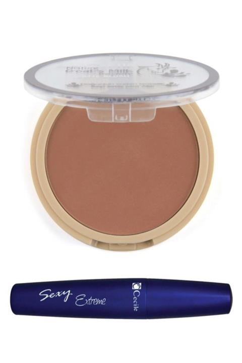Cecile Keçi Sütlü Matte Blush 01 Maskara Hediyeli