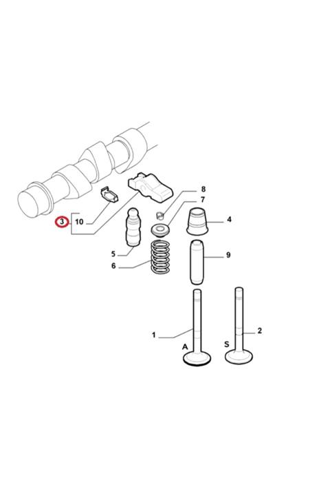 Tofaş Tapet Itıcı Subap Fıncanı Doblo Lınea Brava Romeo 159 1.6 Jtd