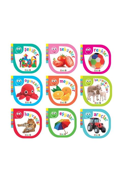 ÇOCUQ YAYINLARI Ilk Minik Kitaplar - 9 Bebek Kitabı