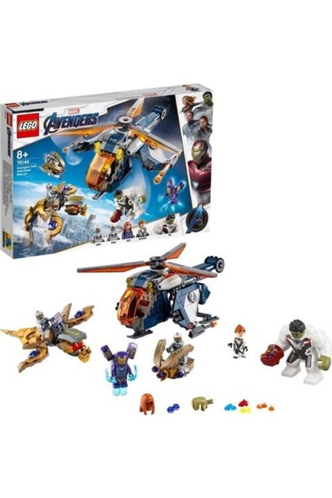 LEGO Marvel Avengers 76144 Hulk Helikopterle Kurtarma Yapım Seti
