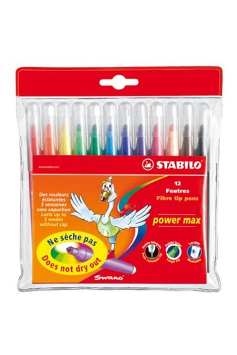 Stabilo Keçeli Kalem Power Maxi Xl 980/12-01