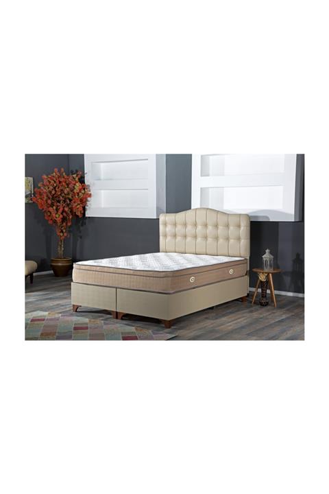 DGS Comfort Sleep Comfort Eliza Çift Kişilik Yatak Baza Başlık 150x200 cm