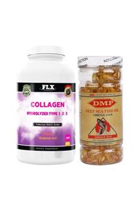 NCS Kollajen Collagen Tip-1-2-3-300 Tablet Omega 3-6-9-200 Kapsül