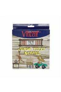 Vincent Jumbo Trexi Naturel Kuru Boya Kalemi 12li