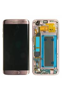 Qudex Samsung Galaxy S7 Edge G935 Uyumlu Lcd Ekran Dokunmatik Orjinal Pembe