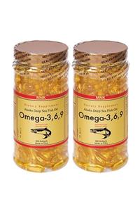 Mnk Omega 3-6-9  Balık Yağı 1000 mg 2 Kutu 400 Softgel