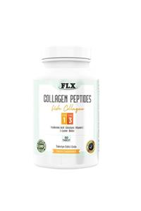 FLX Balık Kolajeni Collagen Peptides Tip 1-3 Fish Kolajen 90 Tablet