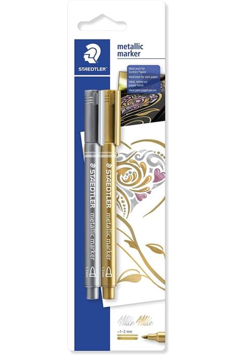 Staedtler Staedler Bk2 Metalik Markör 2´li Set