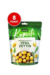 Komili Sarımsak Dolgulu Yeşil Zeytin 8x170g