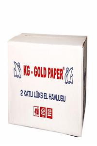 Gold Paper Z Katlama Delüx El Havlusu 5 Kg 12 Paket 200'lü (12*200=2400 ADET) 1 Koli