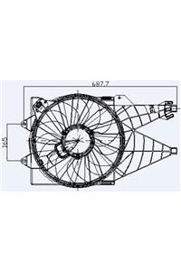 ÖZGÜÇYEDEK Fan Motoru Davlumbazlı Lınea 1,3 / 1,4 Turbo (ac)