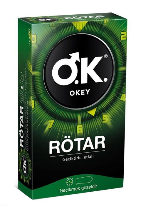 Okey Prezervatif Rötar 10 Adet