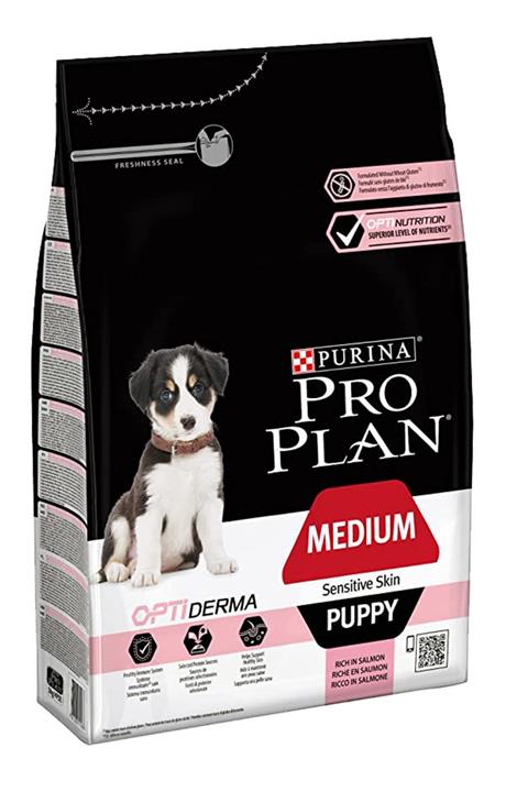 Proplan Medium Puppy Sensitive Skin Somonlu Yavru Köpek 3 Kg