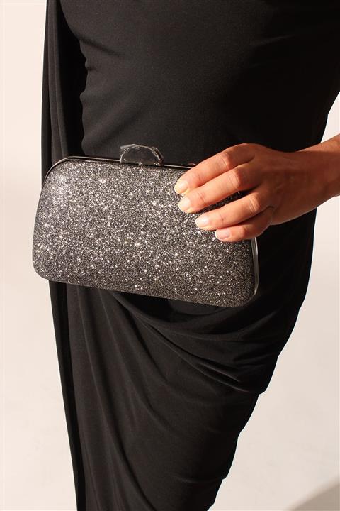 ROVIGO Kum Sim Platin Kadın Çanta