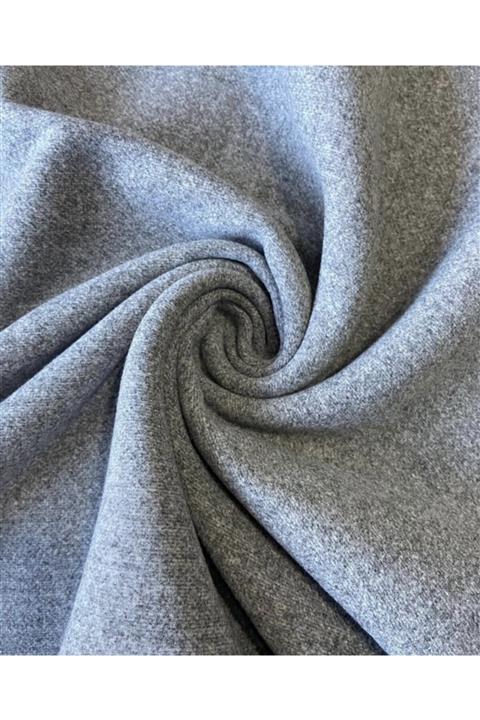 Kumaş sever Gri Kaşe Kumaş (EN:150:CM)