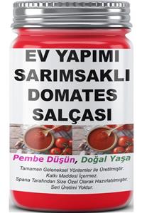 SPANA Sarımsaklı Domates Salçası Ev Yapımı Katkısız 330 gr