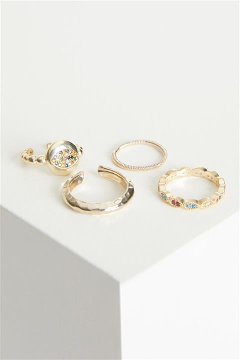 DeFacto 4'lü Yüzük