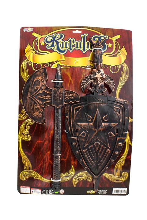 Toys Oyuncak Kılıç Kalkan Balta Seti