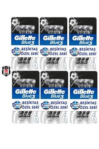 Gillette Blue3 6lı Besiktas Taraftar Paketi X 6 Adet