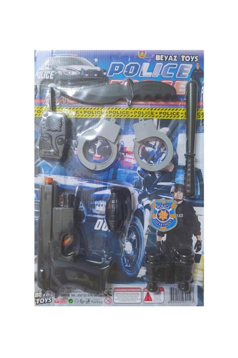 Brother Toys 9 Parça Polis Silah Ve Aksesuar Seti