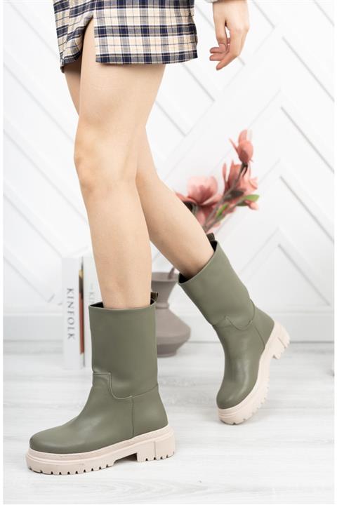 pasyone Kadın Yeşil Kışlık Bot