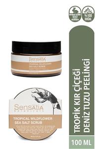 Sensatia Botanicals Tropical Wildflower Deniz Tuzu Peelingi 100ml