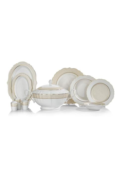 Schafer Selina Yemek Takımı-60 Prç.-altın-01