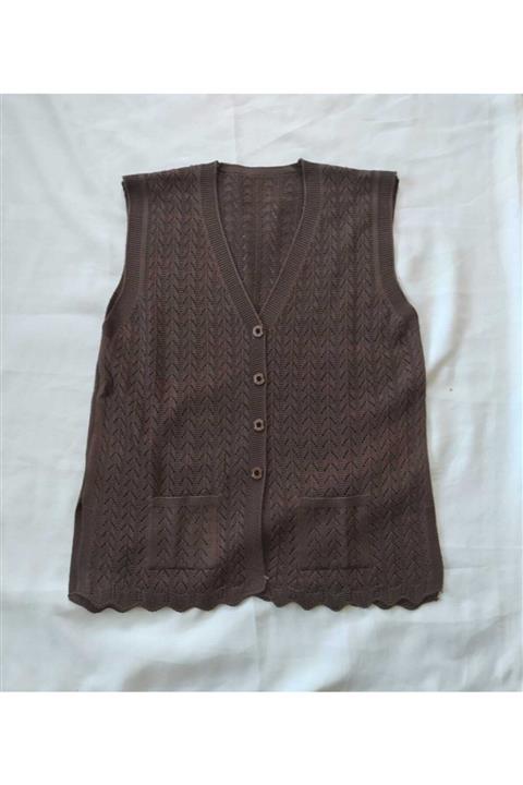 örgü Anne Yeleği Xl Uyumlu