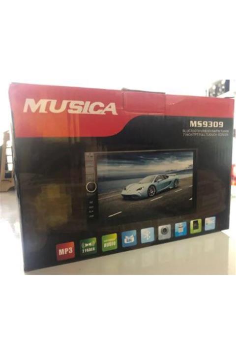 1001 Kitap Musıca Ms9309 Double 7 Inc Usb - Mırrorlınk - Aux - Geri Görüş Kamerası Hediye