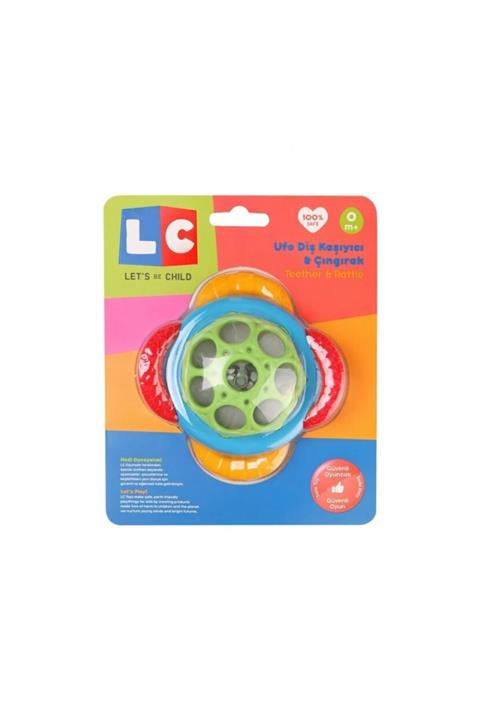 let's be child Lc Ufo Diş Kaşıyıcı Ve Çıngırak