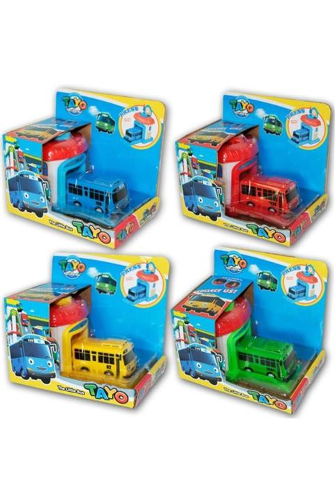 CARS Tayo The Little Bus Otobüs Basınca Gider Yeşil