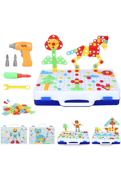BİRLİK TOYS 3d Matkaplı Creative Puzzle 198 10b Yb277839