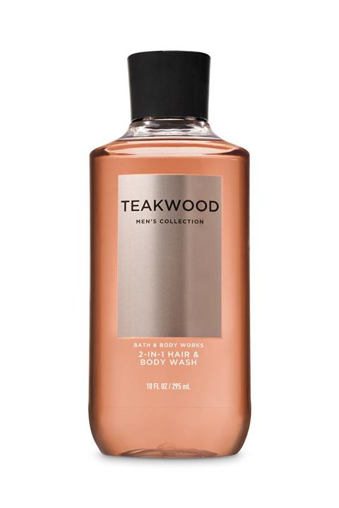 Bath & Body Works Teakwood 2'si 1 Arada Saç Ve Vücut Şampuanı 10 Oz / 295 ml Bbw23430481