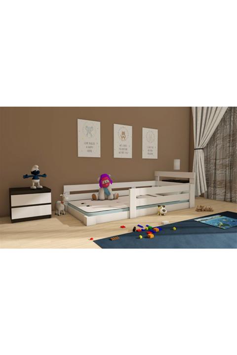 Nevramo Mdf Montessori Karyola- 90x190 Yatağa Uygun Fulya